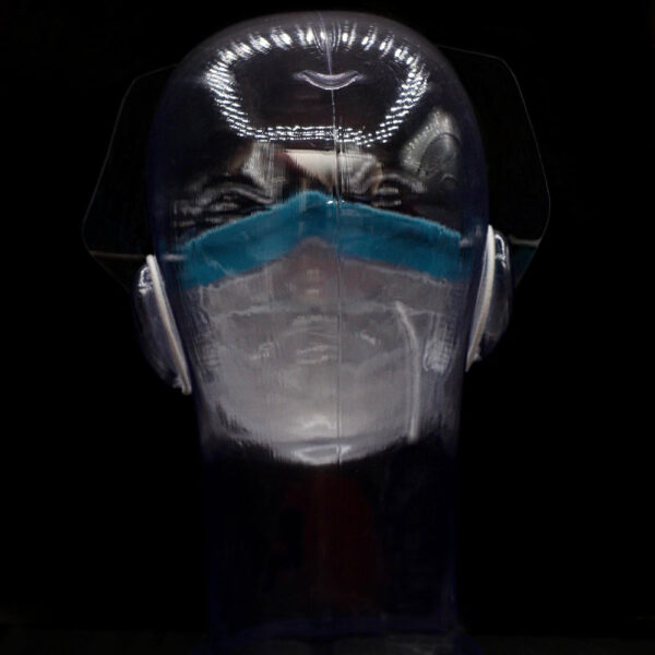 Astm Level 3 Visor Mask/anti-fog/anti-glare (earloop)